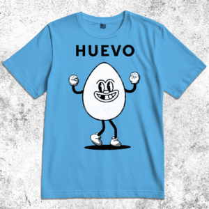 HUEVO - Camisa Celeste