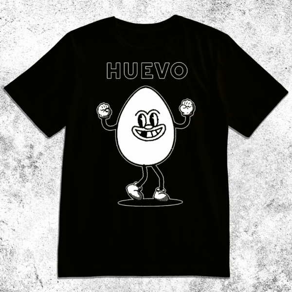 HUEVO - Camisa Negra