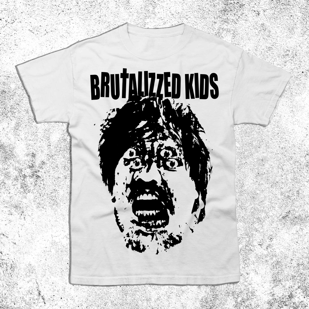 Brutalizzed Kids - Camiseta Blanca