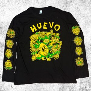 HUEVO - Manga Larga NEGRA Gira Europea 2026