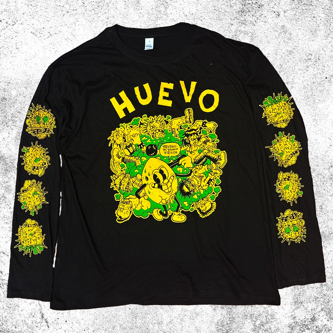 HUEVO - Manga Larga NEGRA Gira Europea 2026