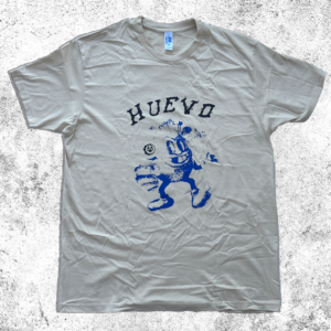 HUEVO - COLOR VAINILLA + PRINT AZUL